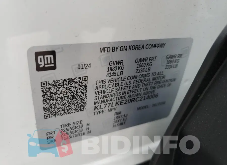 KL77LKE20RC214006 Photo# 13