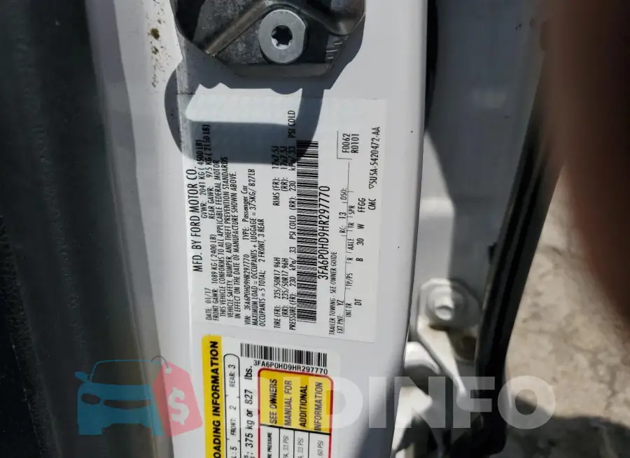 3FA6P0HD9HR297770 Photo# 12