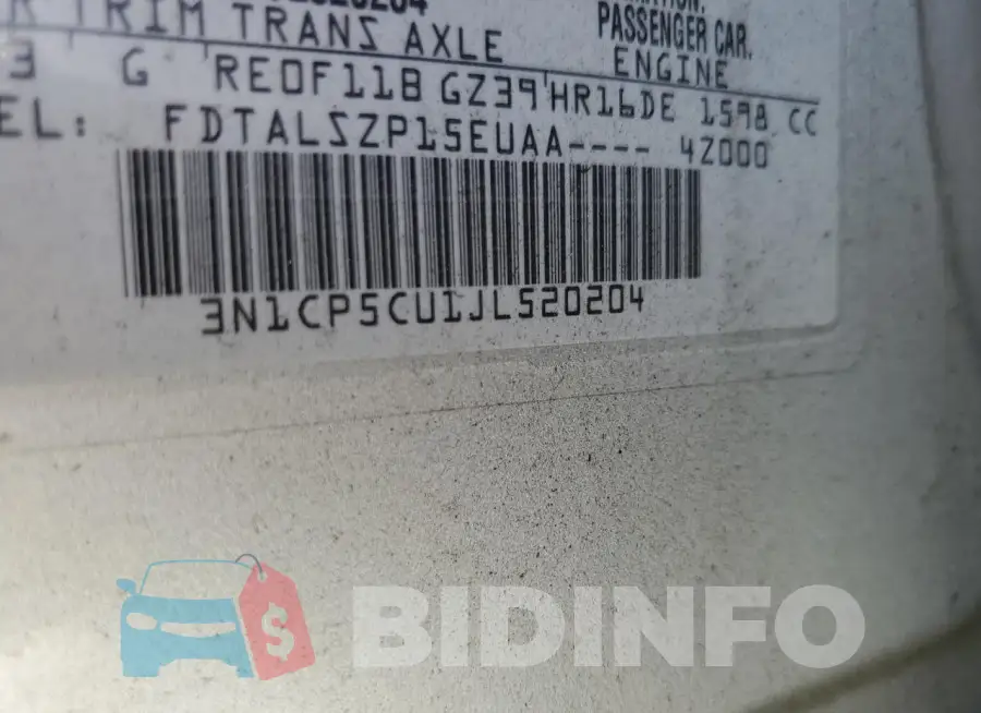 3N1CP5CU1JL520204 Photo# 12