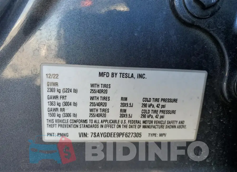 7SAYGDEE9PF627305 Photo# 13