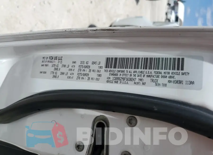1C6RR6ZM8FS638247 Photo# 12