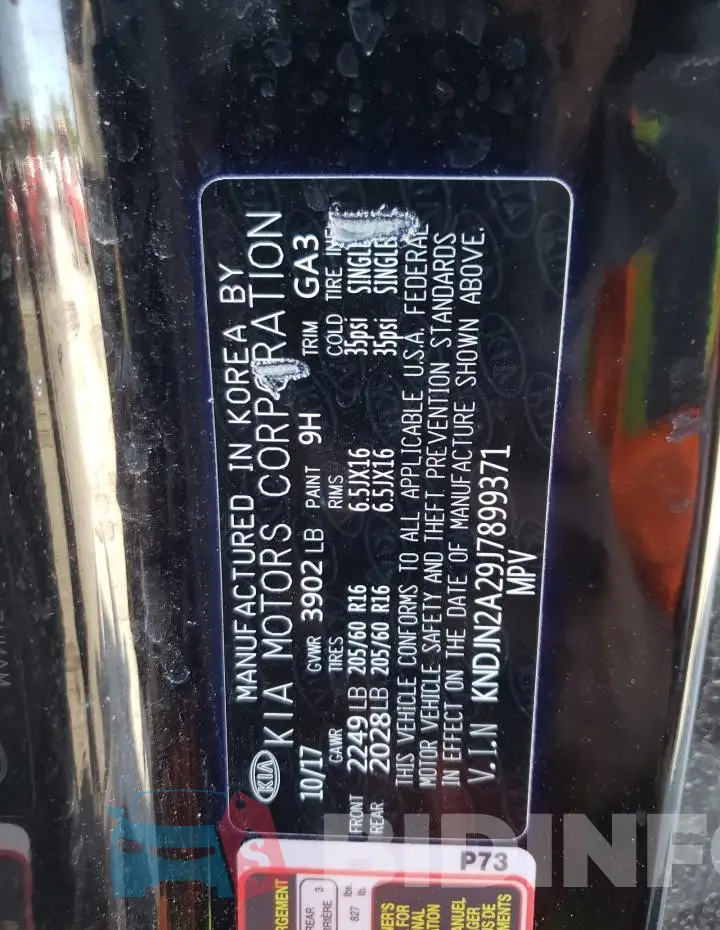 KNDJN2A29J7899371 Photo# 12