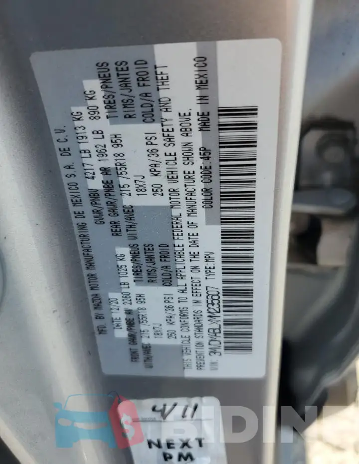 3MVDMABLXMM235607 Photo# 14