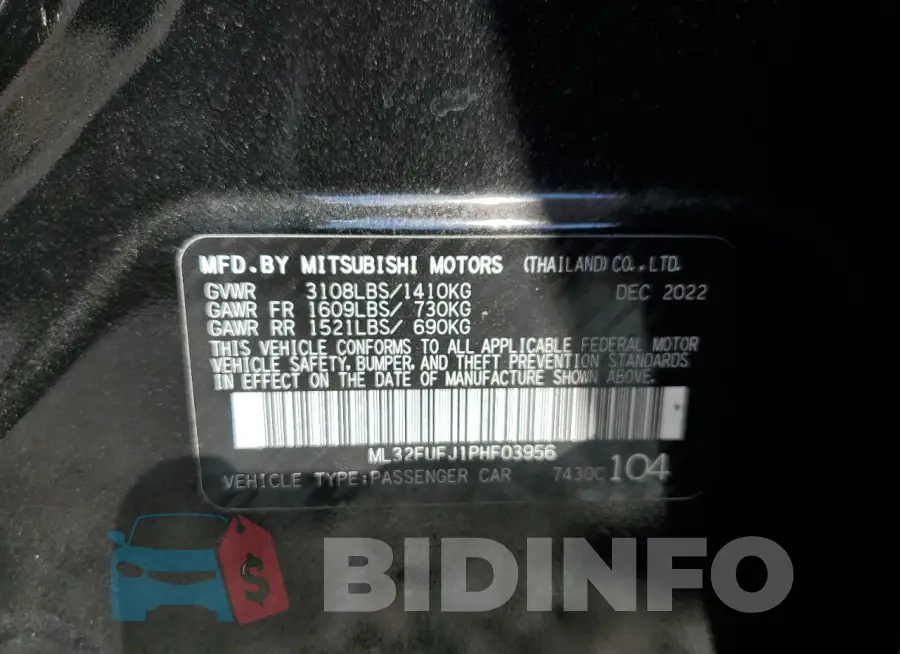 ML32FUFJ1PHF03956 Photo# 12