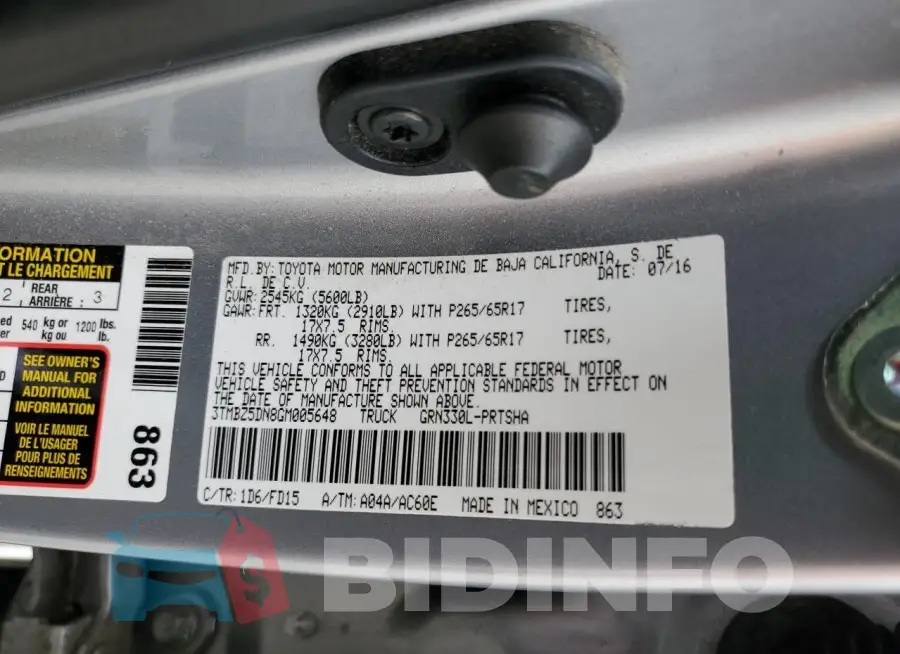 3TMBZ5DN8GM005648 Photo# 12