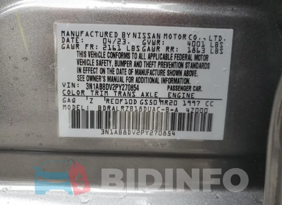 3N1AB8DV2PY270854 Photo# 13