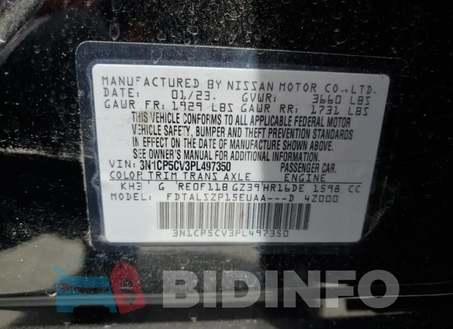 3N1CP5CV3PL497350 Photo# 12