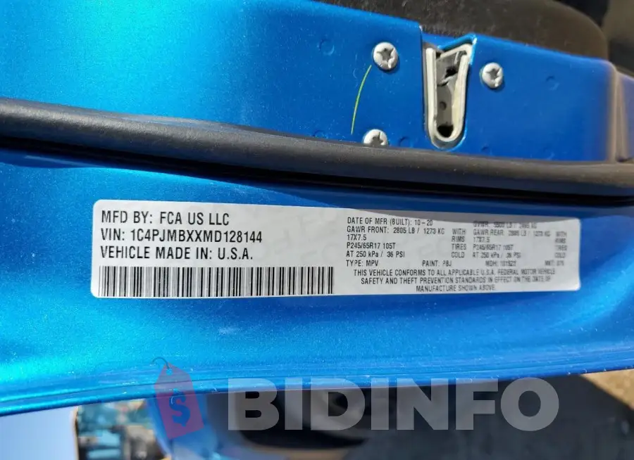 1C4PJMBXXMD128144 Photo# 13