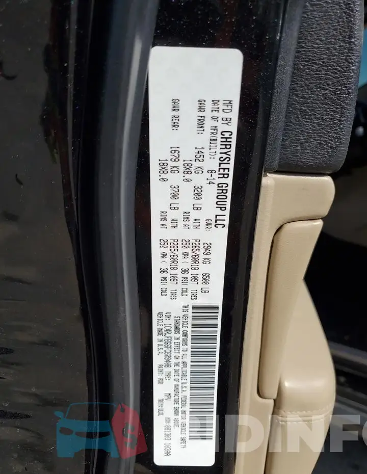 1C4RJFBG6FC609408 Photo# 14