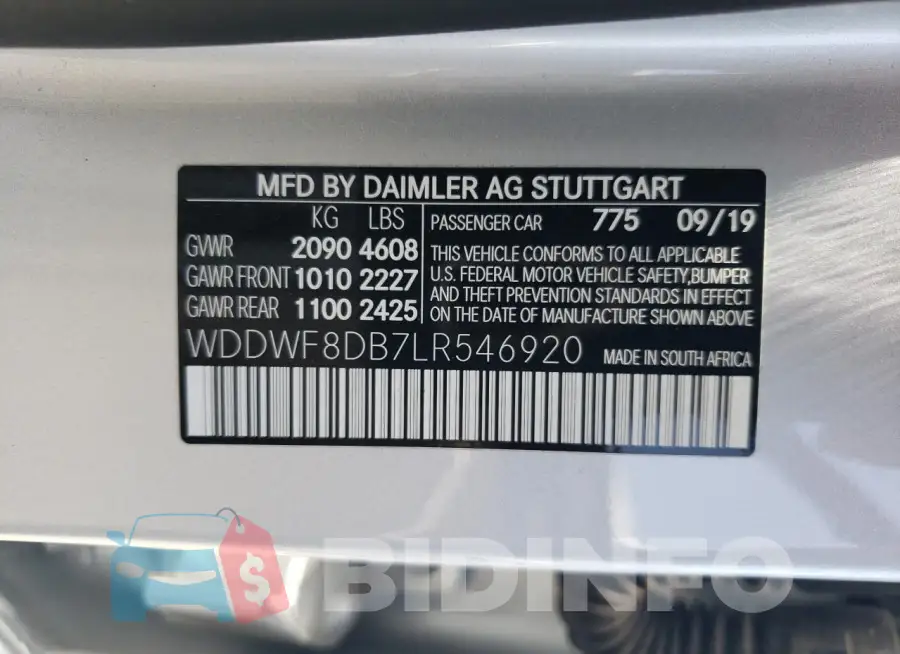 WDDWF8DB7LR546920 Photo# 13