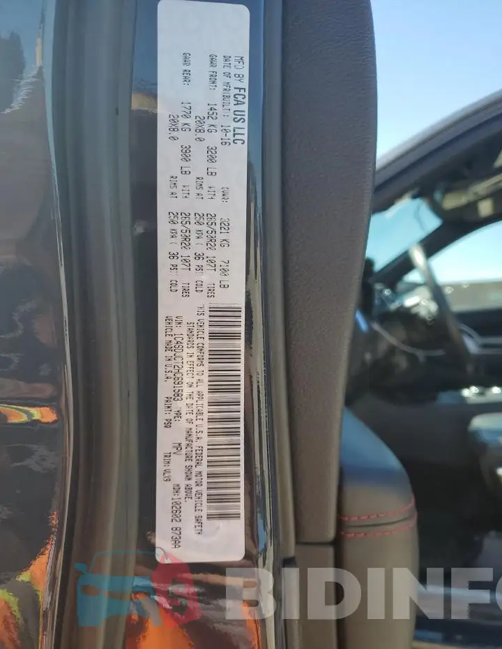 1C4SDJCT2HC691583 Photo# 13