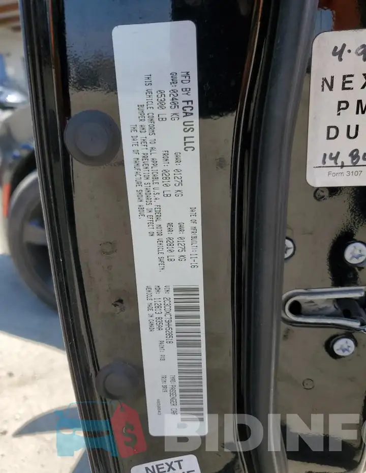 2C3CDXCT9HH528518 Photo# 13