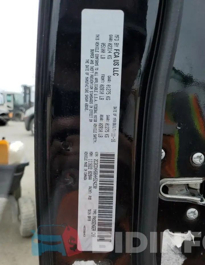 2C3CDXHG6HH524230 Photo# 12