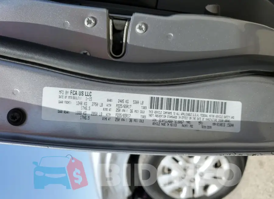 3C4PDCAB8FT618067 Photo# 14