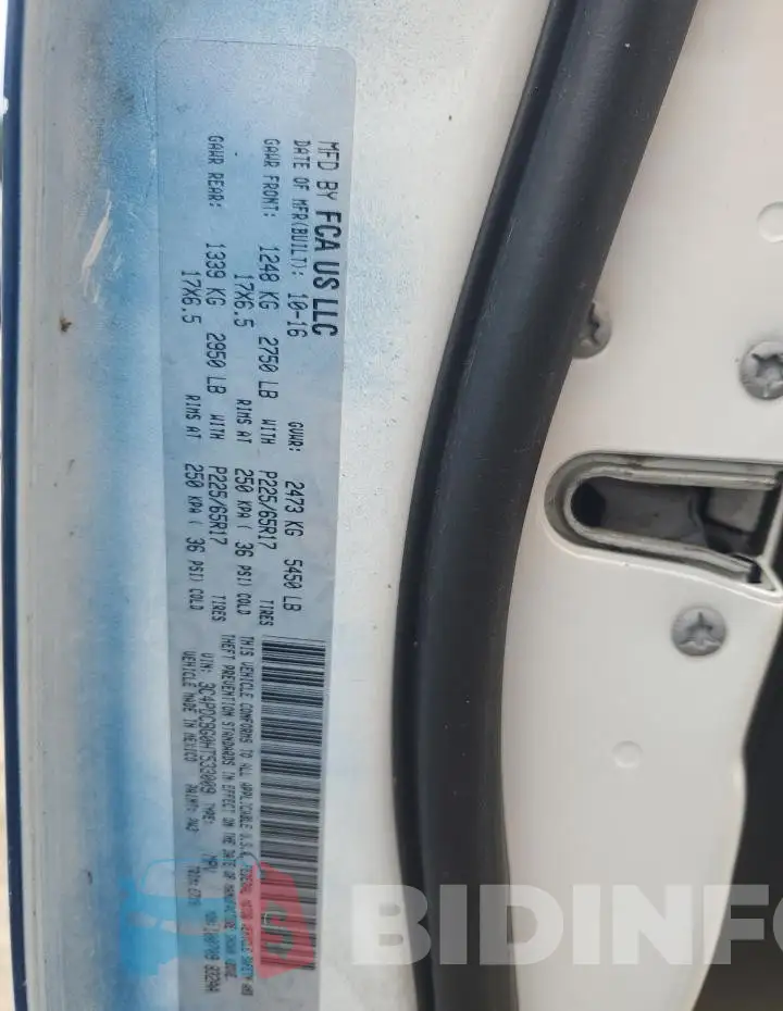 3C4PDCBG0HT533009 Photo# 13