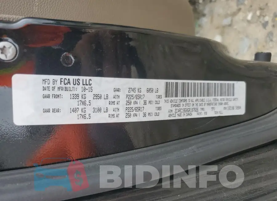 2C4RC1BG0GR187626 Photo# 13