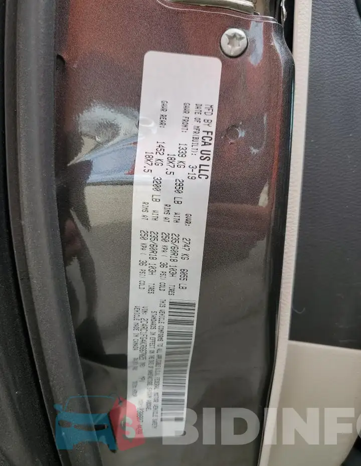 2C4RC1FG4KR667025 Photo# 12