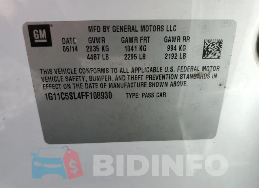 1G11C5SL4FF108930 Photo# 12
