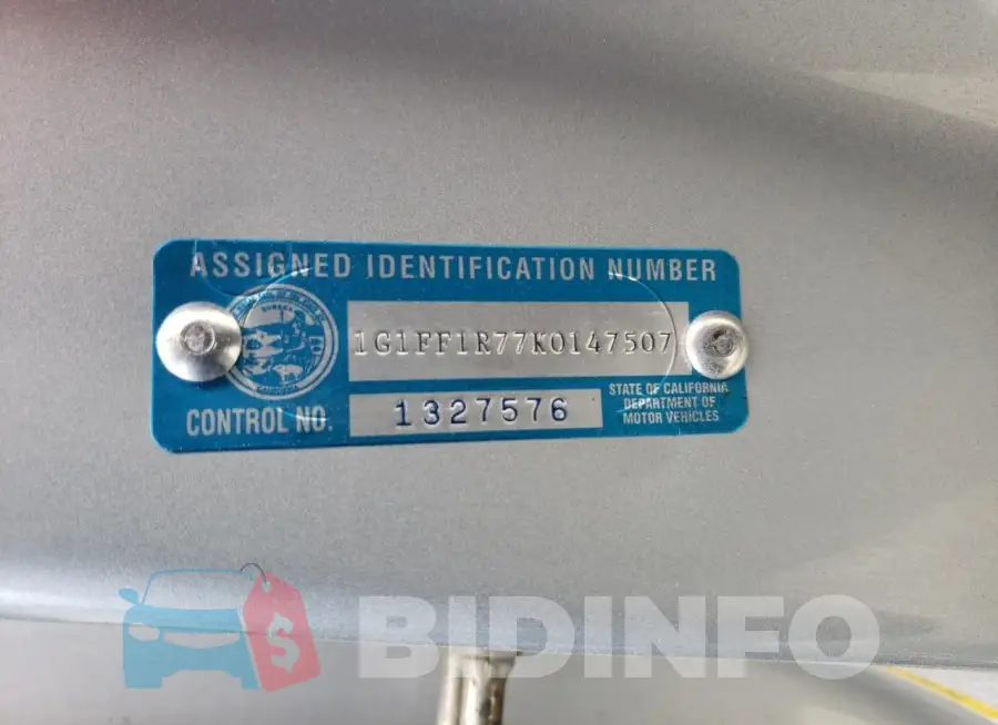 1G1FF1R77K0147507 Photo# 12