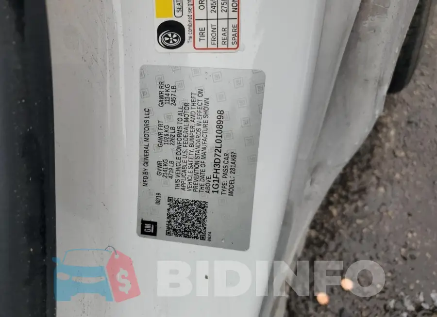 1G1FH3D72L0108998 Photo# 12