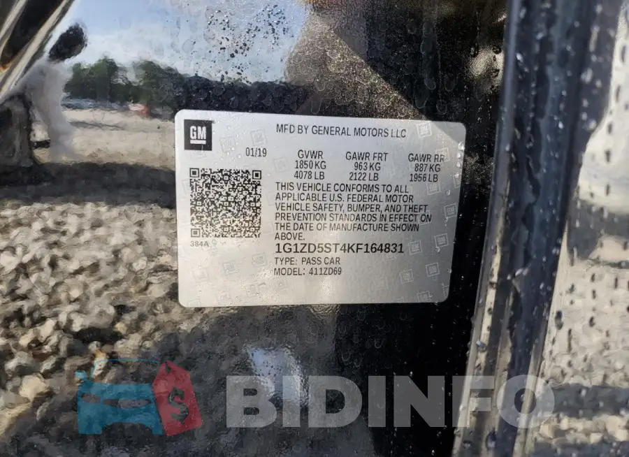 1G1ZD5ST4KF164831 Photo# 12