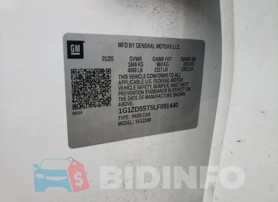 1G1ZD5ST5LF091440 Photo# 12