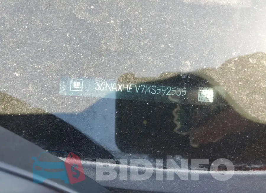 3GNAXHEV7KS592535 Photo# 13