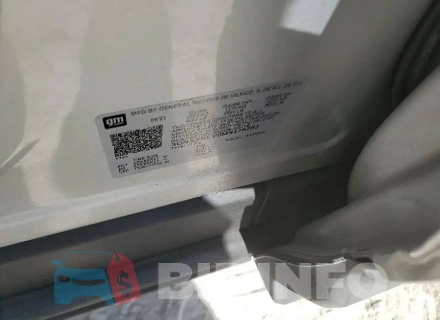 3GNAXKEV6MS176783 Photo# 13
