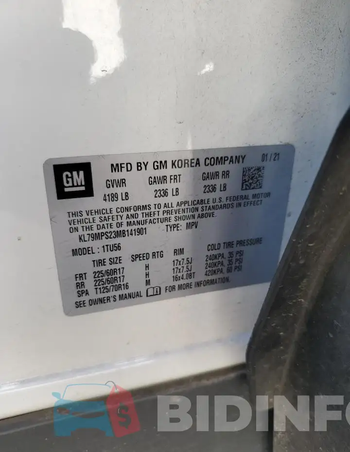 KL79MPS23MB141901 Photo# 13