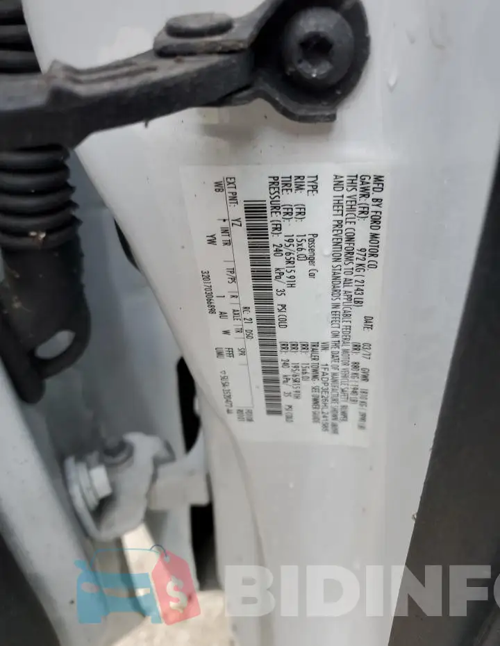 1FADP3E26HL241585 Photo# 12