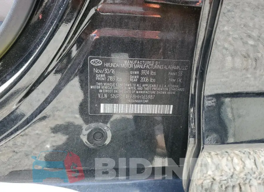 5NPD84LF8HH165987 Photo# 13