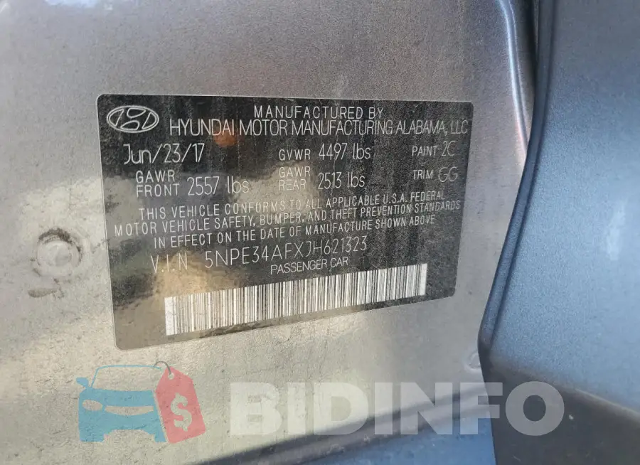 5NPE34AFXJH621323 Photo# 12