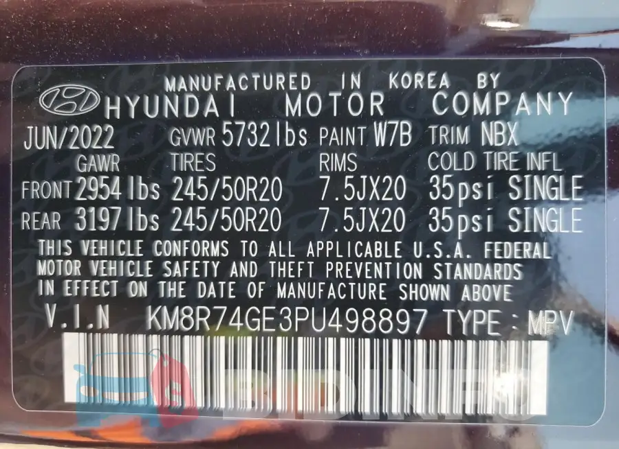 KM8R74GE3PU498897 Photo# 14