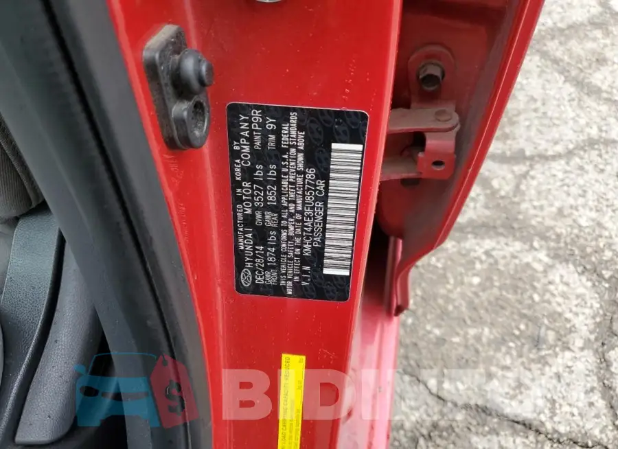 KMHCT4AE3FU857786 Photo# 12