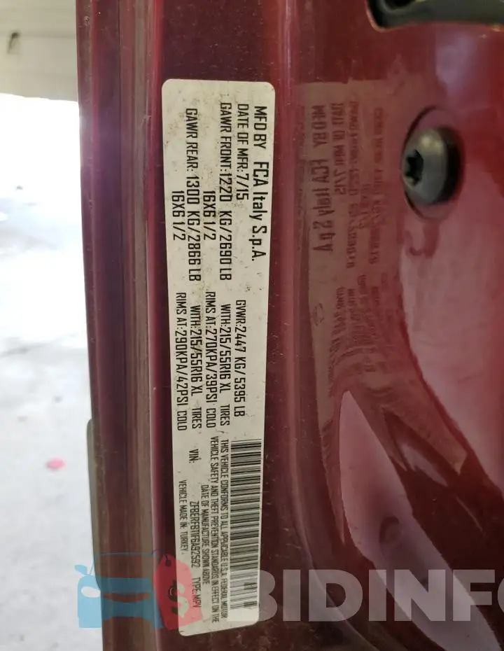 ZFBERFBT1F6A92592 Photo# 12