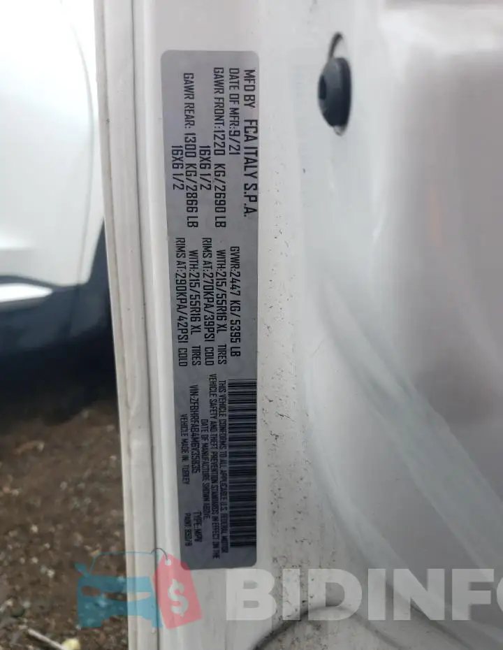 ZFBHRFAB4M6V35835 Photo# 13