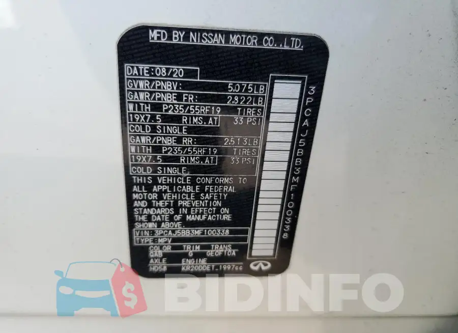3PCAJ5BB3MF100338 Photo# 12