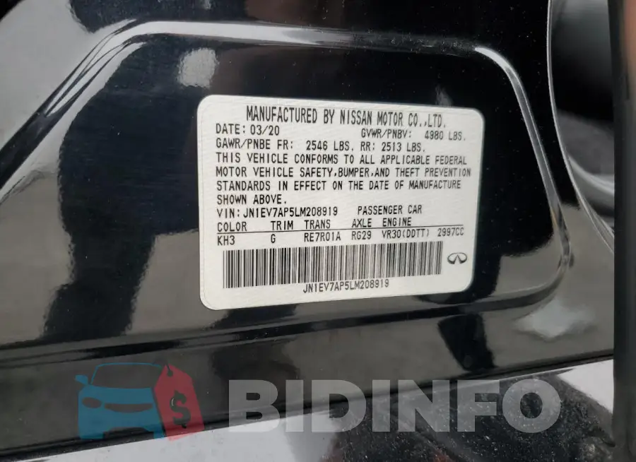 JN1EV7AP5LM208919 Photo# 13