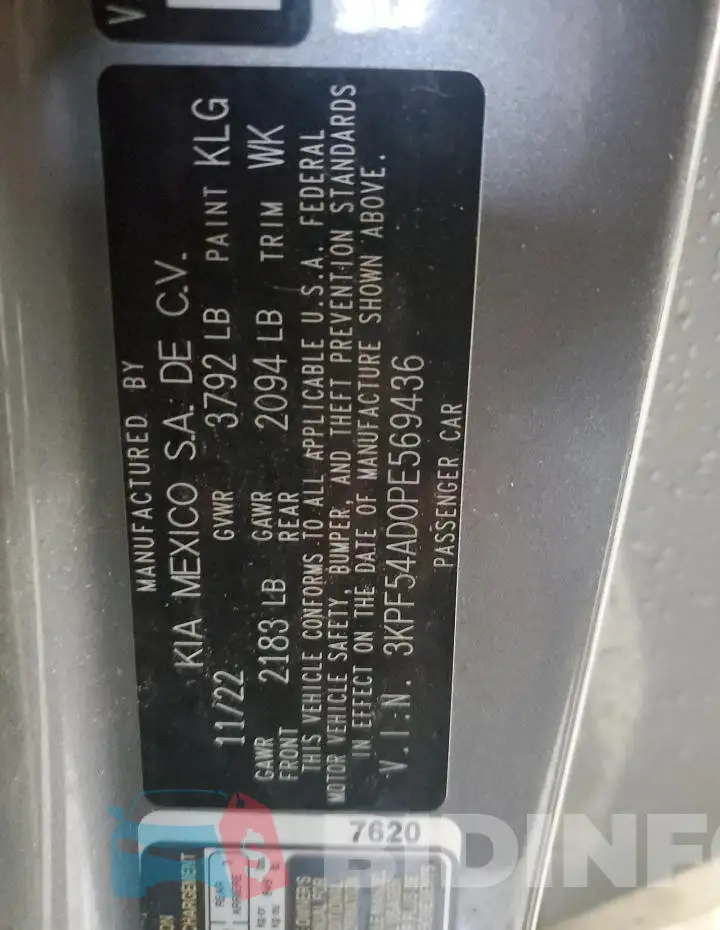 3KPF54AD0PE569436 Photo# 12