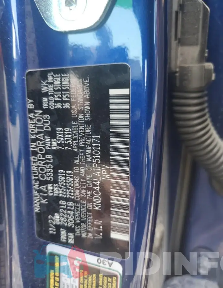 KNDC44LA1P5101171 Photo# 12