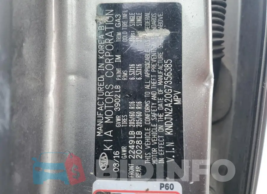 KNDJN2A20G7356385 Photo# 12