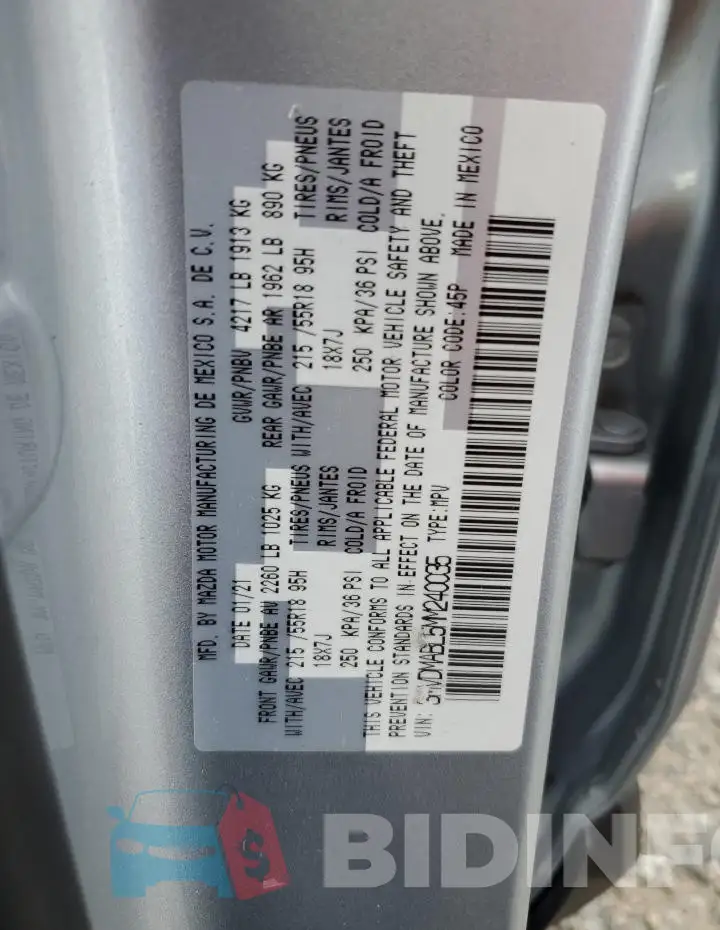 3MVDMABL5MM240035 Photo# 13