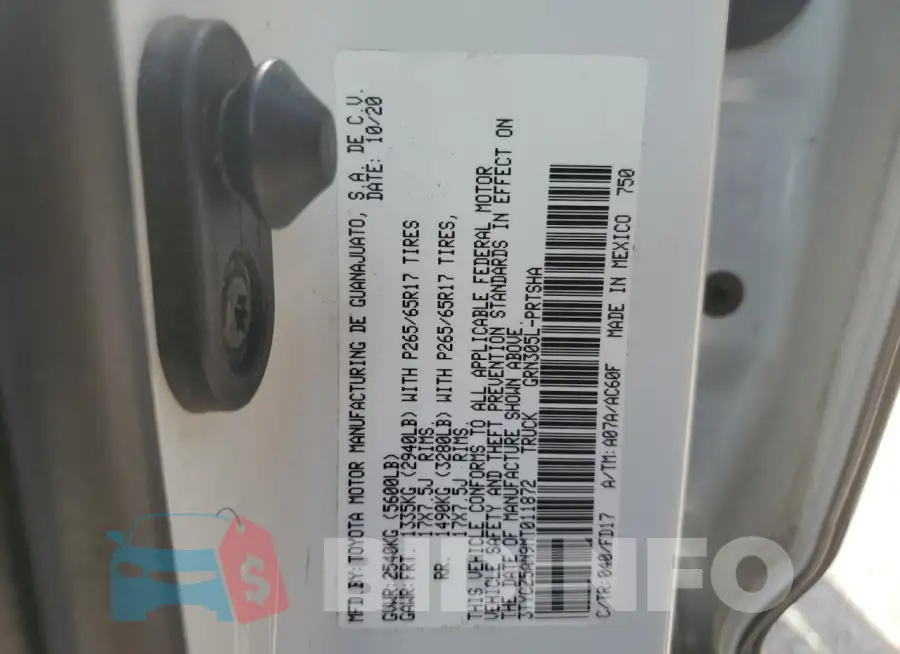 3TYCZ5AN9MT011872 Photo# 12