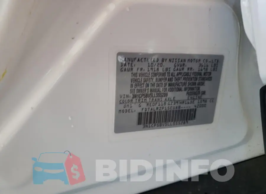 3N1CP5BV5LL555289 Photo# 13