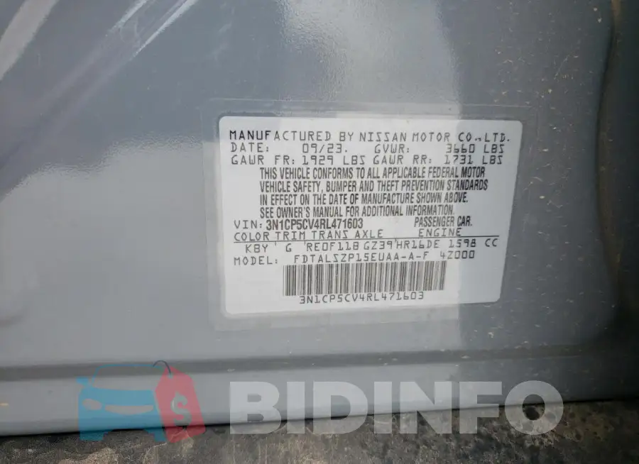 3N1CP5CV4RL471603 Photo# 13