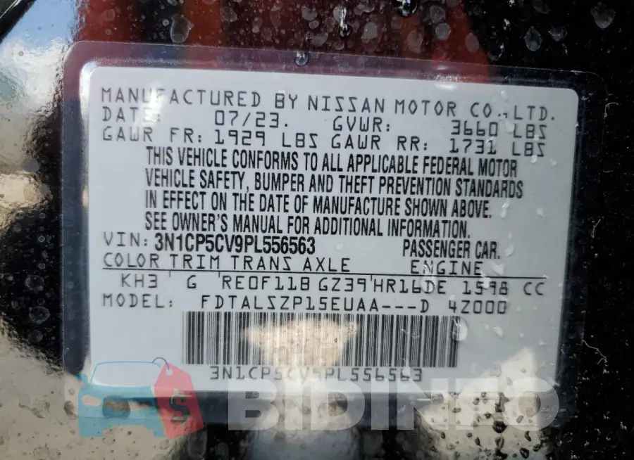 3N1CP5CV9PL556563 Photo# 14