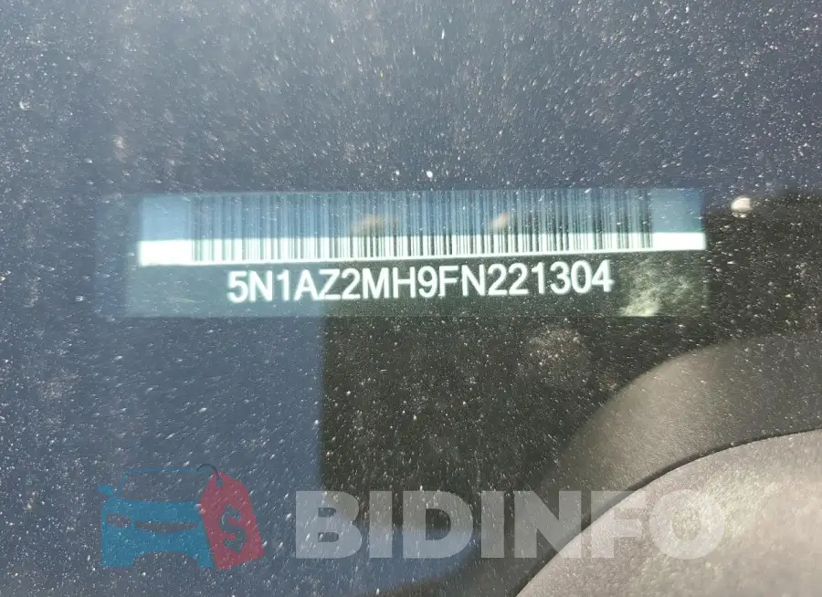 5N1AZ2MH9FN221304 Photo# 14