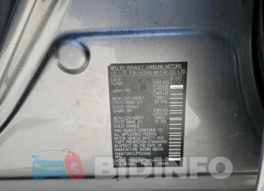 KNMAT2MV1JP521492 Photo# 12