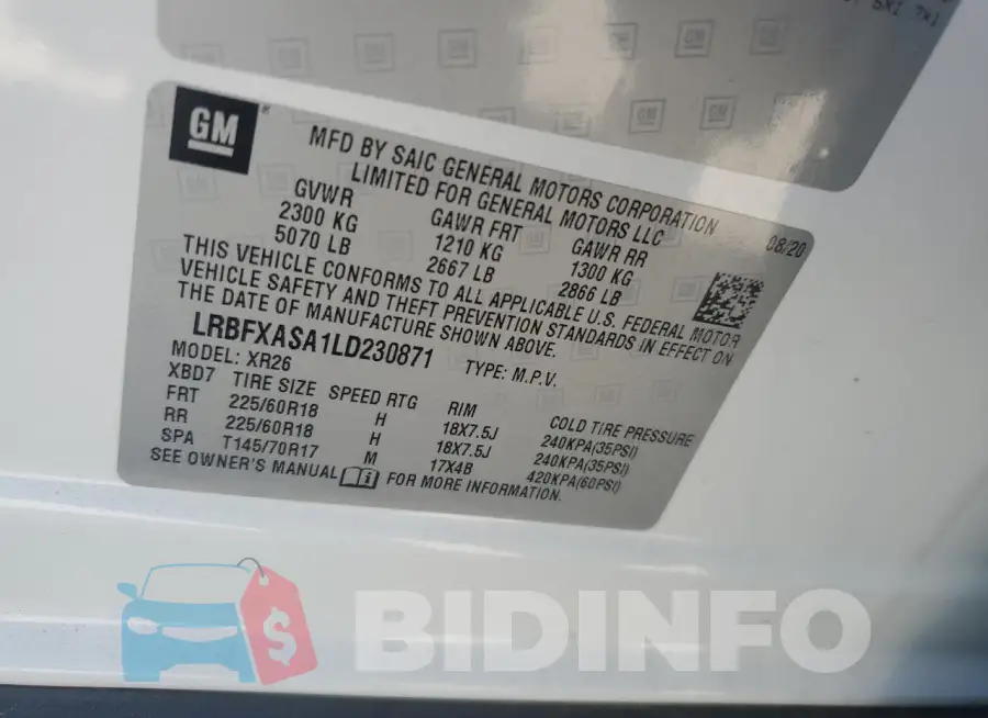 LRBFXASA1LD230871 Photo# 12