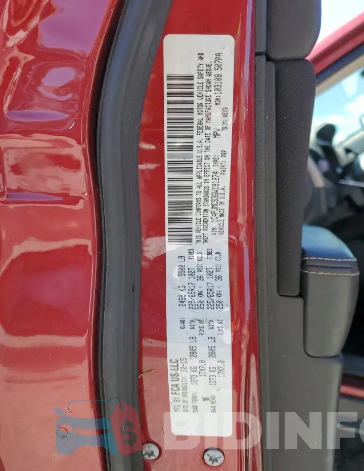 1C4PJMCS3GW191274 Photo# 13